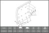 BERAL 1926219806016375 Brake Lining Kit, drum brake
